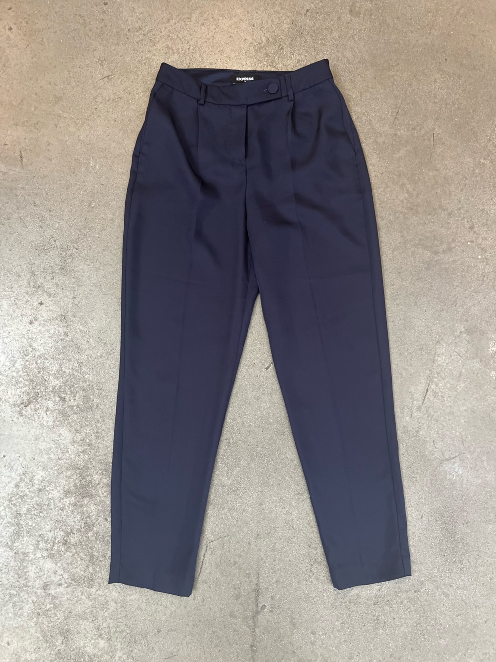 Express Women’s Dark Navy Tailored Dress Pants